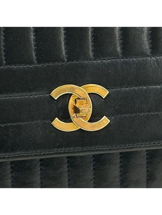 Chanel Mademoiselle Quilted Chain Shoulder Bag Vintage - Picture 13 of 16